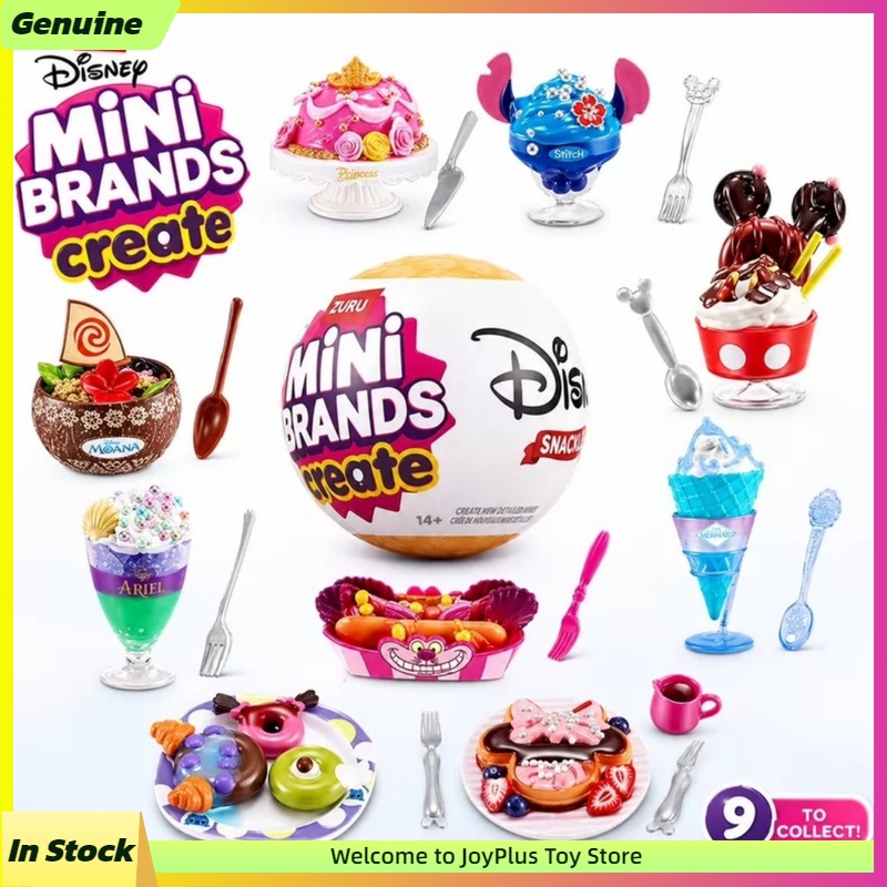 Food Snacks Brands - ZURU ミニブランド クリエイト ディズニー スナック シリーズ