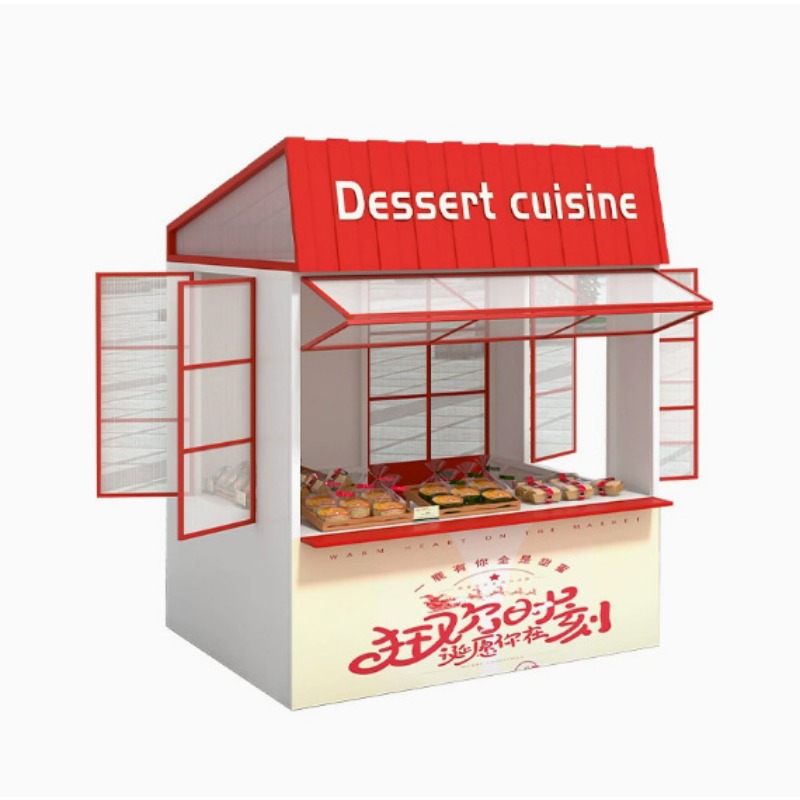 Food Good Snacks - 屋外景観展示用モバイルディスプレイスタンド、ネット有名商品販売屋台、夜市フードストリートスナック活動