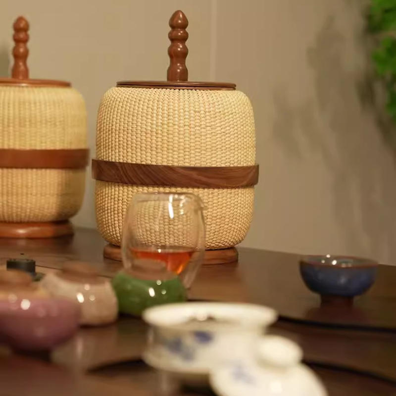 Food Snacks With Fiber - 手編み柳製収納バスケット レトロ無垢材スナックオーガナイザー 素朴なキッチンキャニスター 乾物用 ファームハウスフードコンテナ