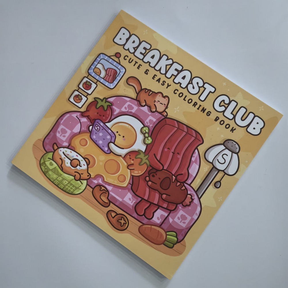 朝食クラブ 大人向け塗り絵ブック かわいい簡単な描画 完璧な - Food And Snacks Coloring Book のレビューと価格