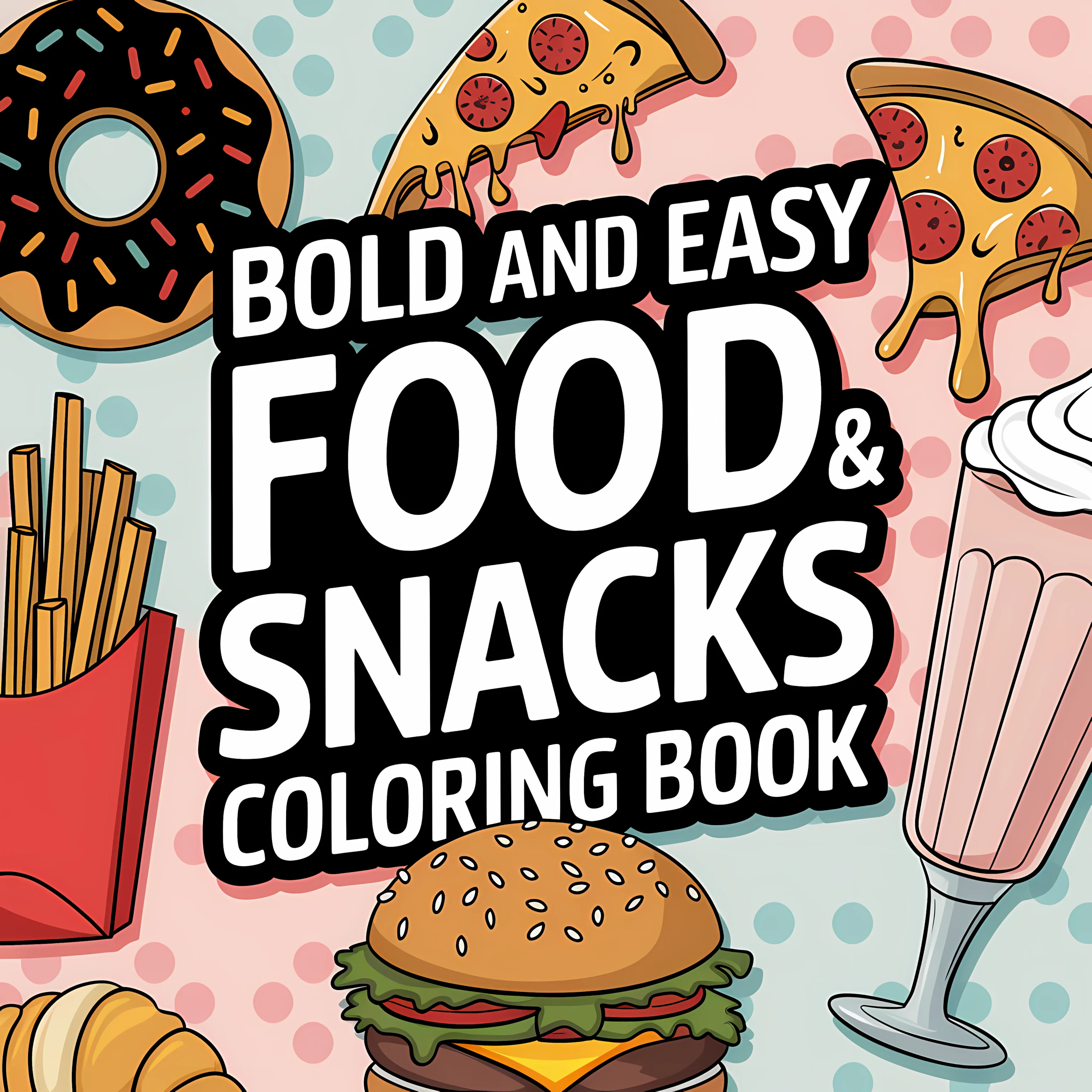 簡単なお食事や軽食の塗り絵ブック 大人向け塗り絵ブック、誕生 - Food Snacks Drawing のレビューと価格