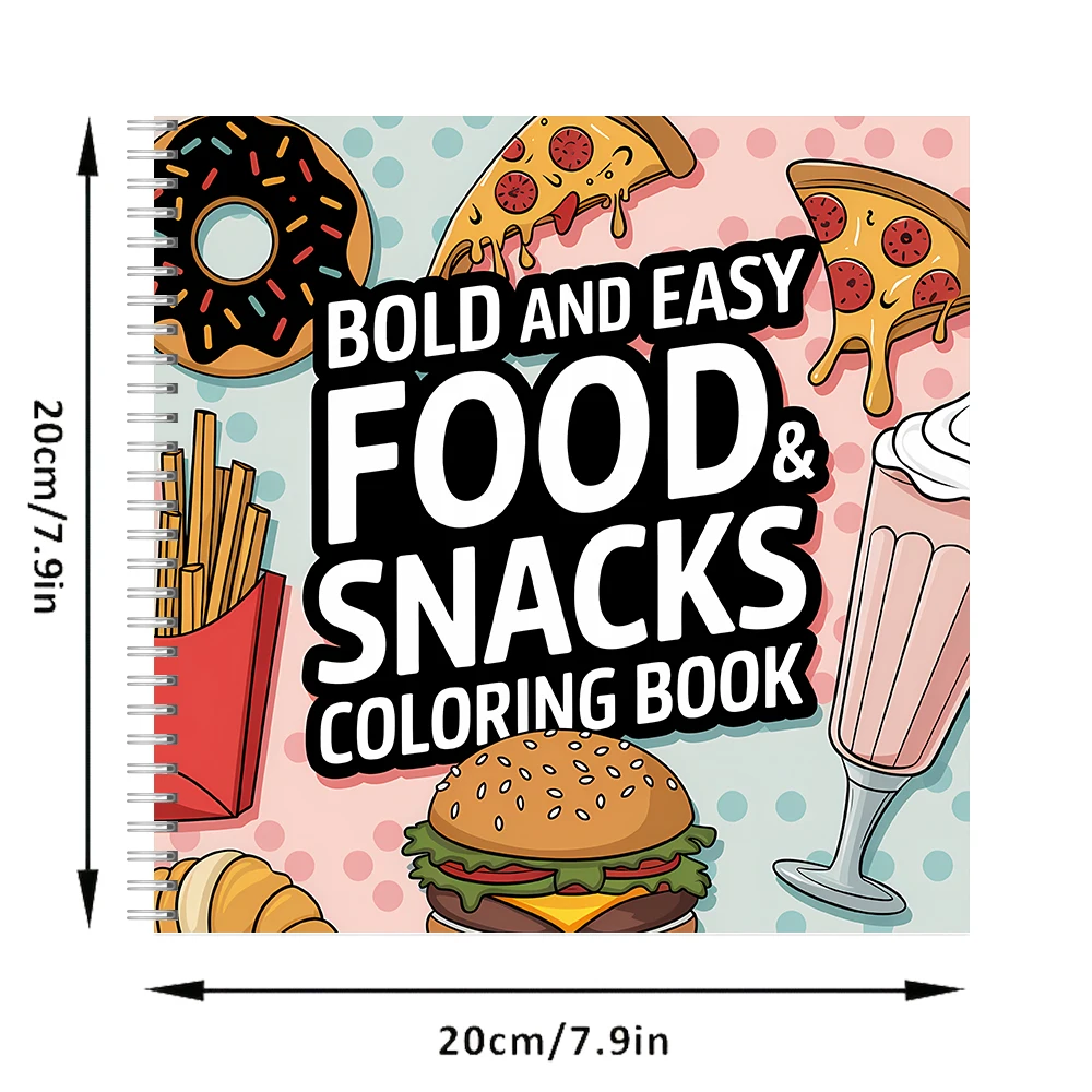 簡単なお食事や軽食の塗り絵ブック 大人向け塗り絵ブック、誕生 - Food Snacks Drawing のレビューと価格