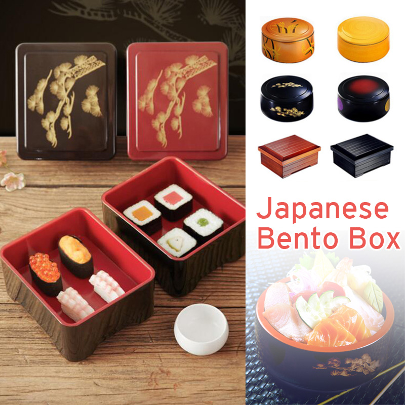 ふた付き和風弁当箱,米,寿司,スナック,ランチ,ヘルシーな食 - Food In Japanese Snacks のレビューと価格