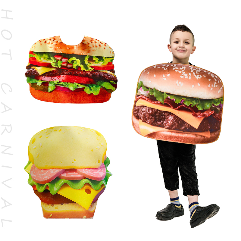 面白いおもしろい食べ物スポンジスーツ ハンバーガー ホットド - Food Snacks Party のレビューと価格