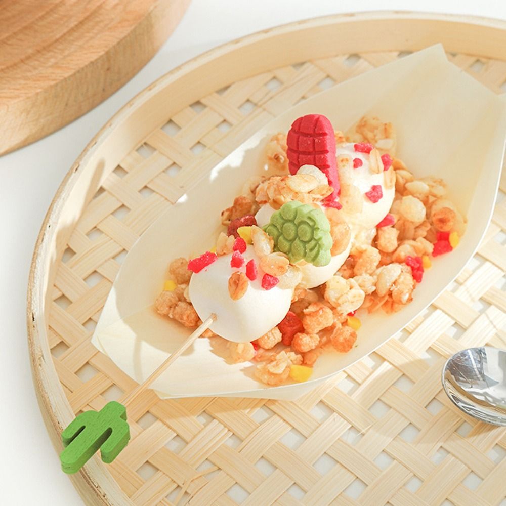 50個入り マルチサイズ 使い捨て 木製ボート型プレート 和 - Food In Japanese Snacks のレビューと価格