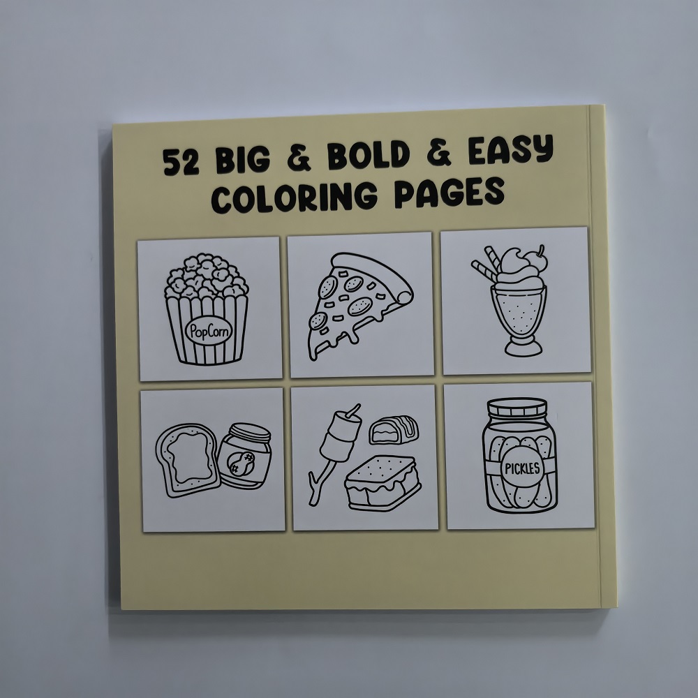 食べ物、飲み物、デザート、大人と子供向けの塗り絵ブック -  - Food And Snacks Coloring Book のレビューと価格