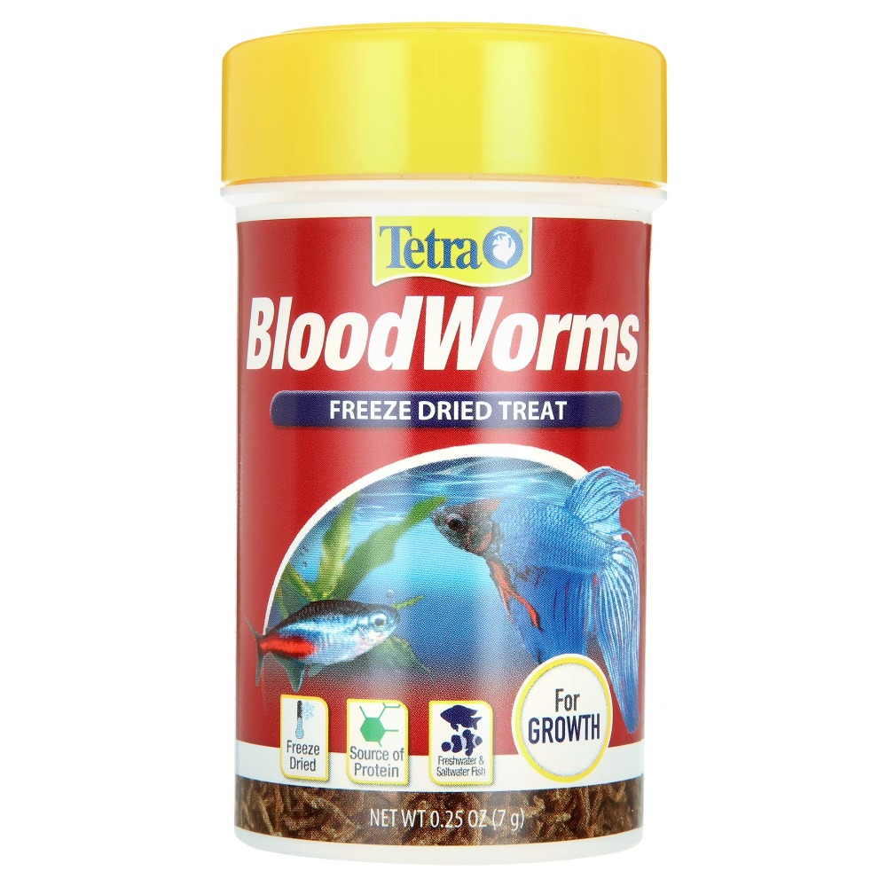 フリーズドライ ブラッドワーム 魚の餌 高タンパク質トリート - Food And Snacks High In Protein のレビューと価格