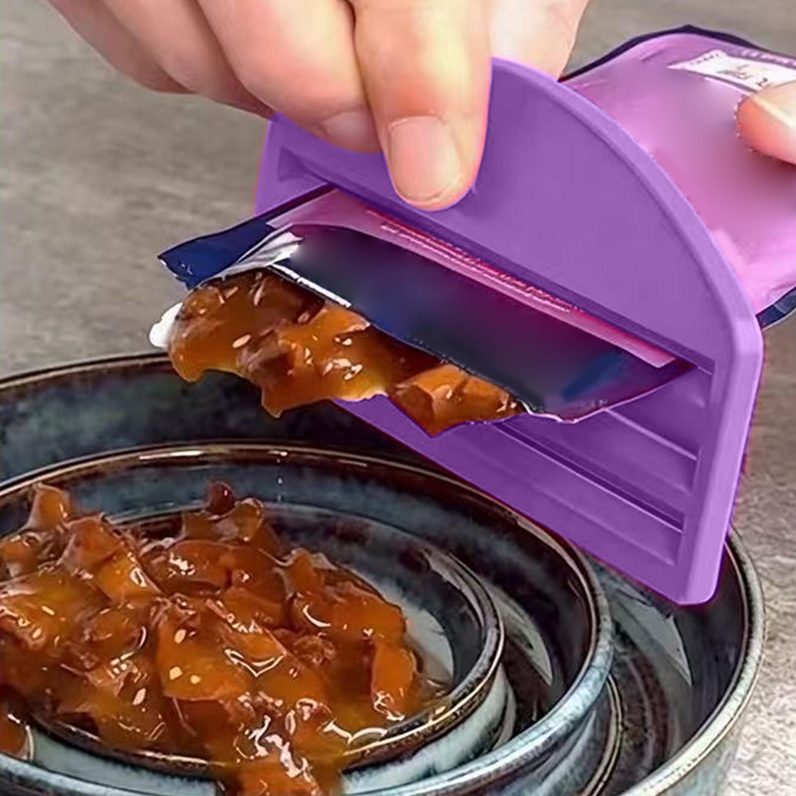 ペットフードパウチスクイーザー 猫用フードバッグスクイーザー - Food Snacks With Fiber のレビューと価格