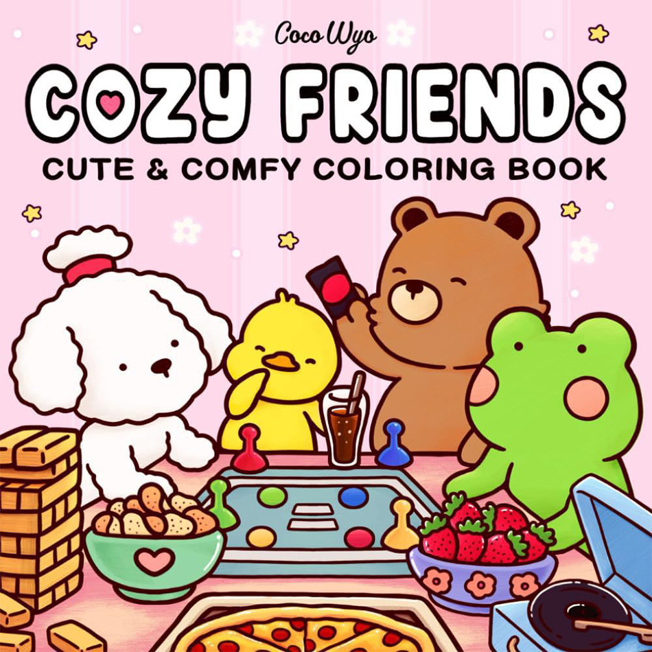 COZY FRIENDS 大人とティーン向けのぬりえブック  - Food And Snacks Coloring Book のレビューと価格