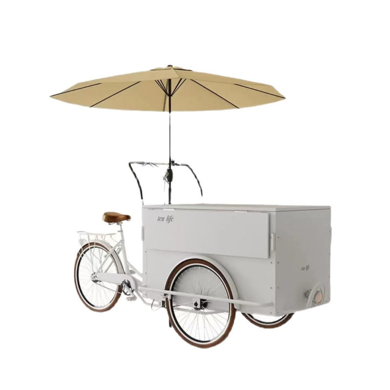 人間用三輪屋台車、逆走式ロバ、三輪自転車多機能夜市屋台車 - Food Snacks Brands のレビューと価格
